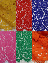 Load image into Gallery viewer, PRE - ORDER LACE SCRUNCHIES - fruits market