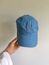Load image into Gallery viewer, HAND EMBROIDERY BOW CAPS - pastel