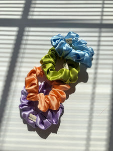 PURE SILK EVERY DAY SCRUNCHIES - made to order