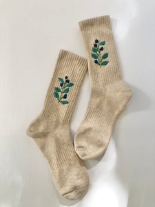 EMBROIDERED SOCKS - made to order only