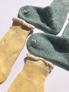 SUPER TERRY LOOP SOCKS