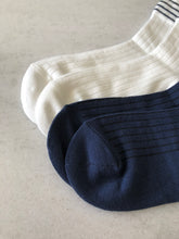 Load image into Gallery viewer, PACK OF TWO - STRIPE ANKLE SOCKS