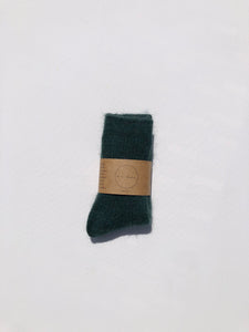 ANGORA WOOL SOCKS - Crystal bright