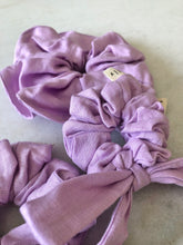 Load image into Gallery viewer, PURE LINEN SCRUNCHIES - bright