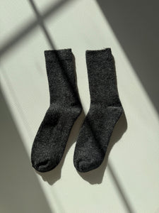 ANGORA WOOL SOCKS - neutral