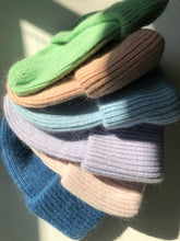 Load image into Gallery viewer, ROYAL ANGORA WOOL BEANIES - snow pastel