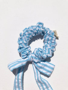 STRIPE BOW SCRUNCHIES