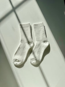 ANGORA WOOL SOCKS - neutral