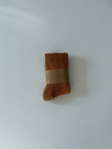 ANGORA WOOL SOCKS - neutral