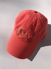 Load image into Gallery viewer, HAND EMBROIDERY CAMELLIA CAPS