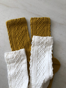 PACK OF TWO - CABLE SOCKS