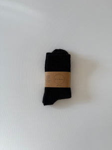 ANGORA WOOL SOCKS - neutral