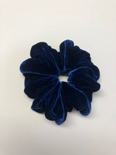 Load image into Gallery viewer, SILK VELVET LARGE SCRUNCHIES - crystal bright