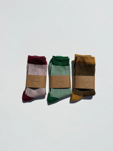 PINSTRIPE SOCKS