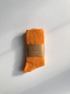 ICELAND WOOL SOCKS - crystal bright