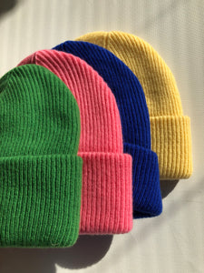 MERINO WOOL BEANIE - double layer