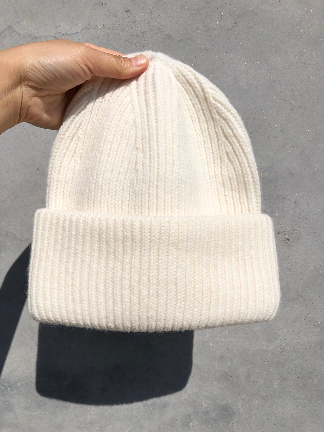 CHUNKY WOOL BEANIE