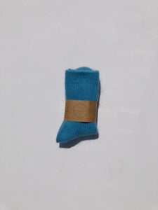 ANGORA WOOL SOCKS - Crystal bright