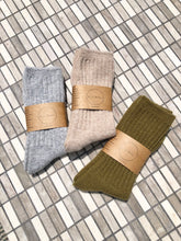 Load image into Gallery viewer, ICELAND COTTAGE WOOL SOCKS