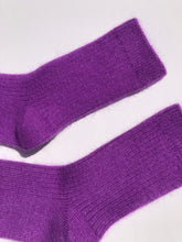 Load image into Gallery viewer, ANGORA WOOL SOCKS - Crystal bright