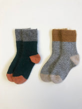 Load image into Gallery viewer, PACK OF TWO ANGORA WOOL KIDS SOCKS - 4