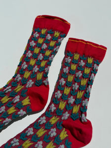 TULIPS GARDEN SOCKS