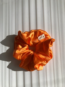 PURE SILK LARGE SCRUNCHIES - crystal brights