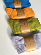 Load image into Gallery viewer, ICELAND WOOL SOCKS - crystal bright