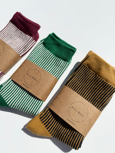 PINSTRIPE SOCKS