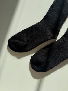 ANGORA WOOL SOCKS - neutral