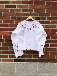 UP-CYCLE FLOWER SHIRT