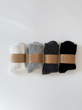 Load image into Gallery viewer, ANGORA WOOL SOCKS - neutral