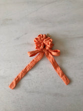 Load image into Gallery viewer, PURE LINEN SCRUNCHIES - Clementine