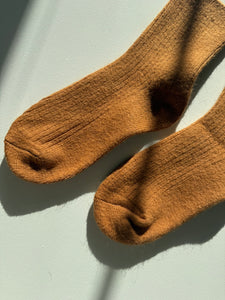 ANGORA WOOL SOCKS - neutral