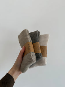 ALPACA WOOL SOCKS