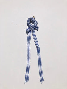 STRIPE BOW SCRUNCHIES