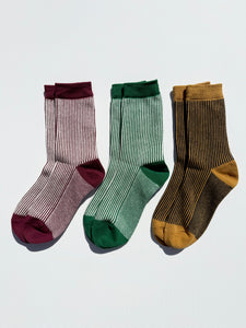 PINSTRIPE SOCKS