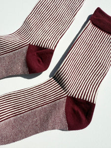 PINSTRIPE SOCKS