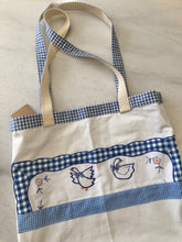 Load image into Gallery viewer, GINGHAM TOTE BAG