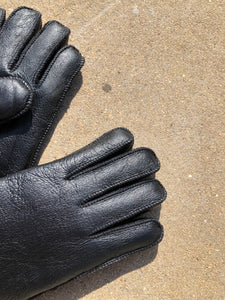 LEATHER SHEARLING GLOVE