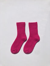 Load image into Gallery viewer, ANGORA WOOL SOCKS - Crystal bright