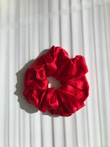 PURE SILK LARGE SCRUNCHIES - crystal brights