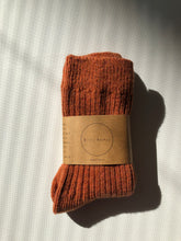 Load image into Gallery viewer, COTTAGE WOOL SOCKS - ( S/M )
