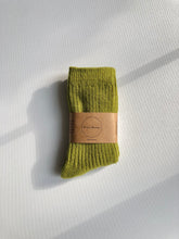 Load image into Gallery viewer, ICELAND WOOL SOCKS - crystal bright