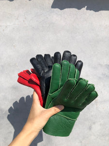 LEATHER SHEARLING GLOVE