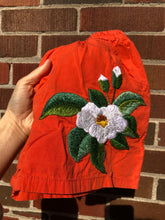 Load image into Gallery viewer, HAND EMBROIDERY CAMELLIA CAPS