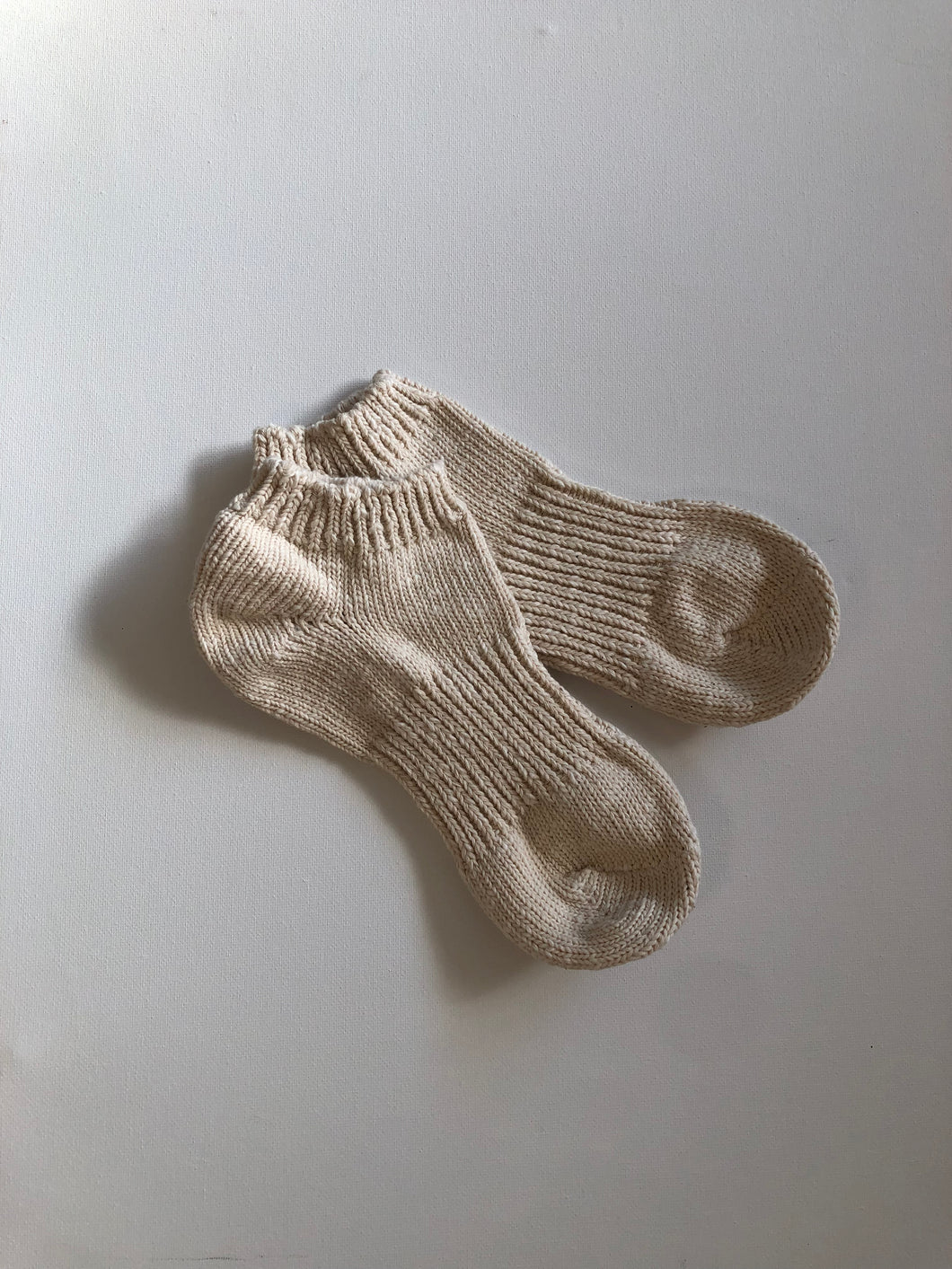 ORGANIC SLUB COTTON BOAT SOCKS