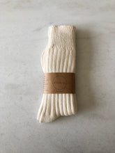 Load image into Gallery viewer, ORGANIC COTTON CHUNKY RIBBED HIGH SOCKS