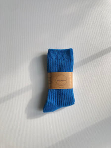 ICELAND WOOL SOCKS - crystal bright