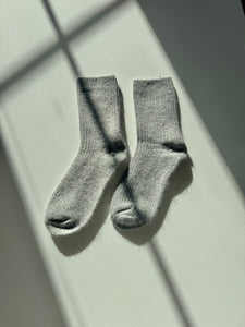 ANGORA WOOL SOCKS - neutral